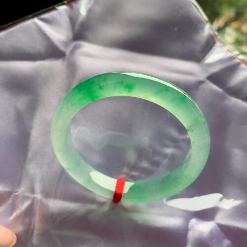 Icy Mint Clasp Bangle
